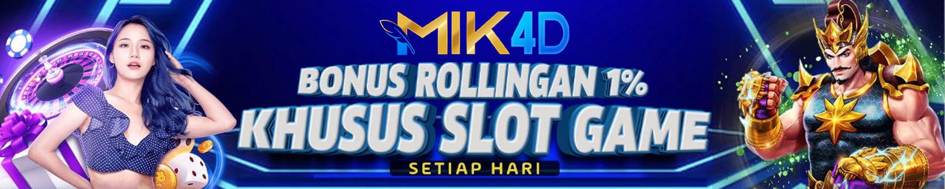 MIK4D Bandar Slot, Live Casino, Togel, Live Casino, Sprotbook, Tembak ikan, Bola, Sabung Ayam Terpercaya